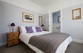 Room 5, double with small ensuite and view of the loch